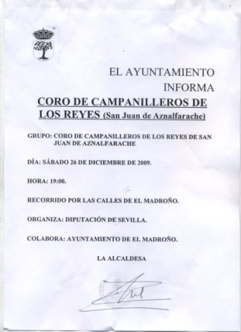 Coro de Campanilleros de Los Reyes (San Juan de Aznalfarache)