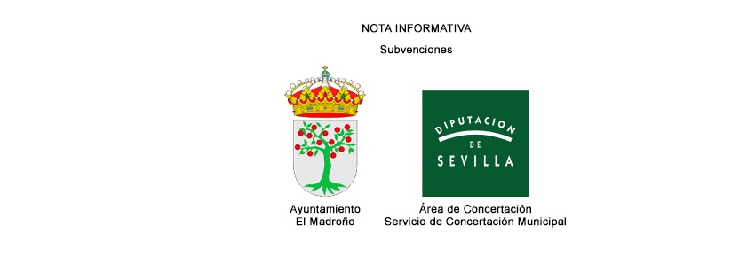 Subvenciones Diputación de Sevilla